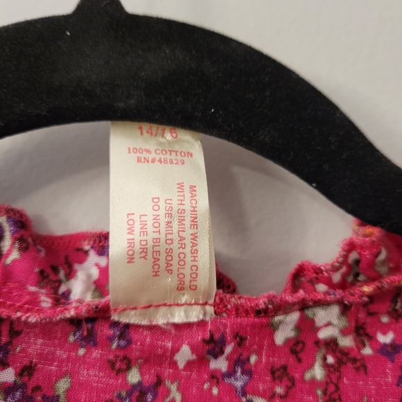 Chillipop Girls Pretty Floral Dress Size 14/16 - Picture 6 of 12